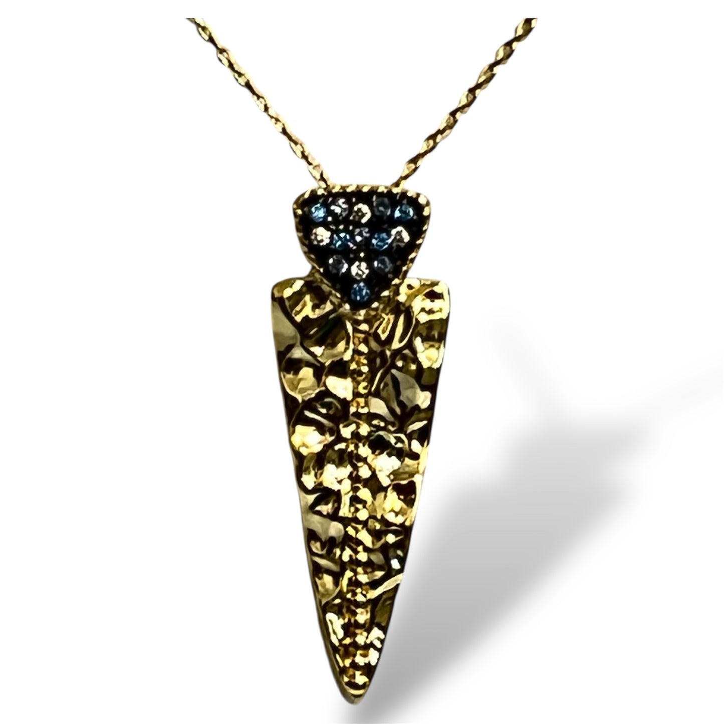 Aurora Dagger Pendant-Gold LM